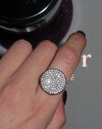 Anello da Indice Classic Pavè