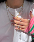 Collana Rosario Sfere