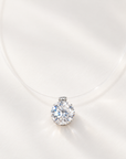 Collana Trasparente con Punto Luce