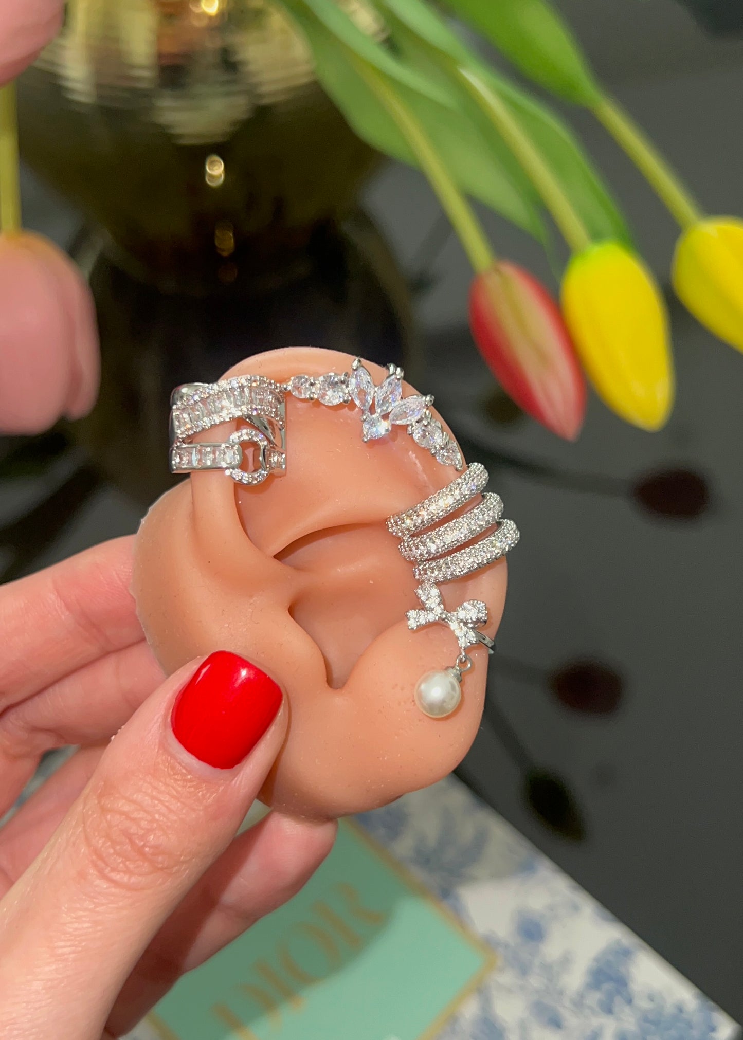 Earcuff Tris di Shine