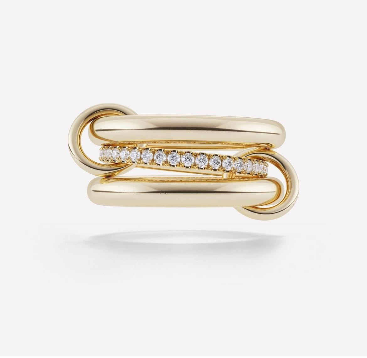 Anello Trio Strass