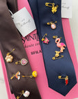 Cravatta Con Charms