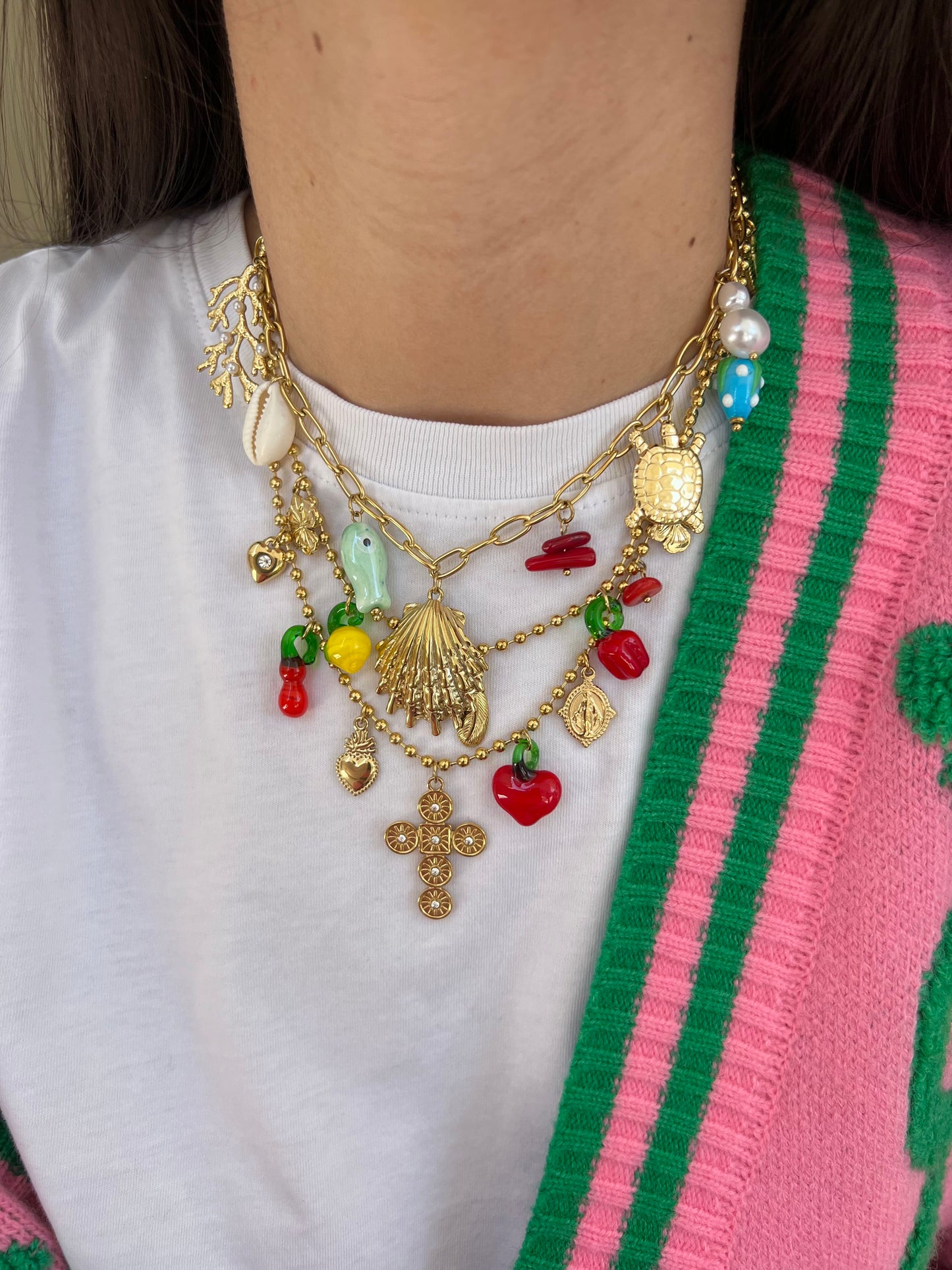 Collana Corallini Frutta