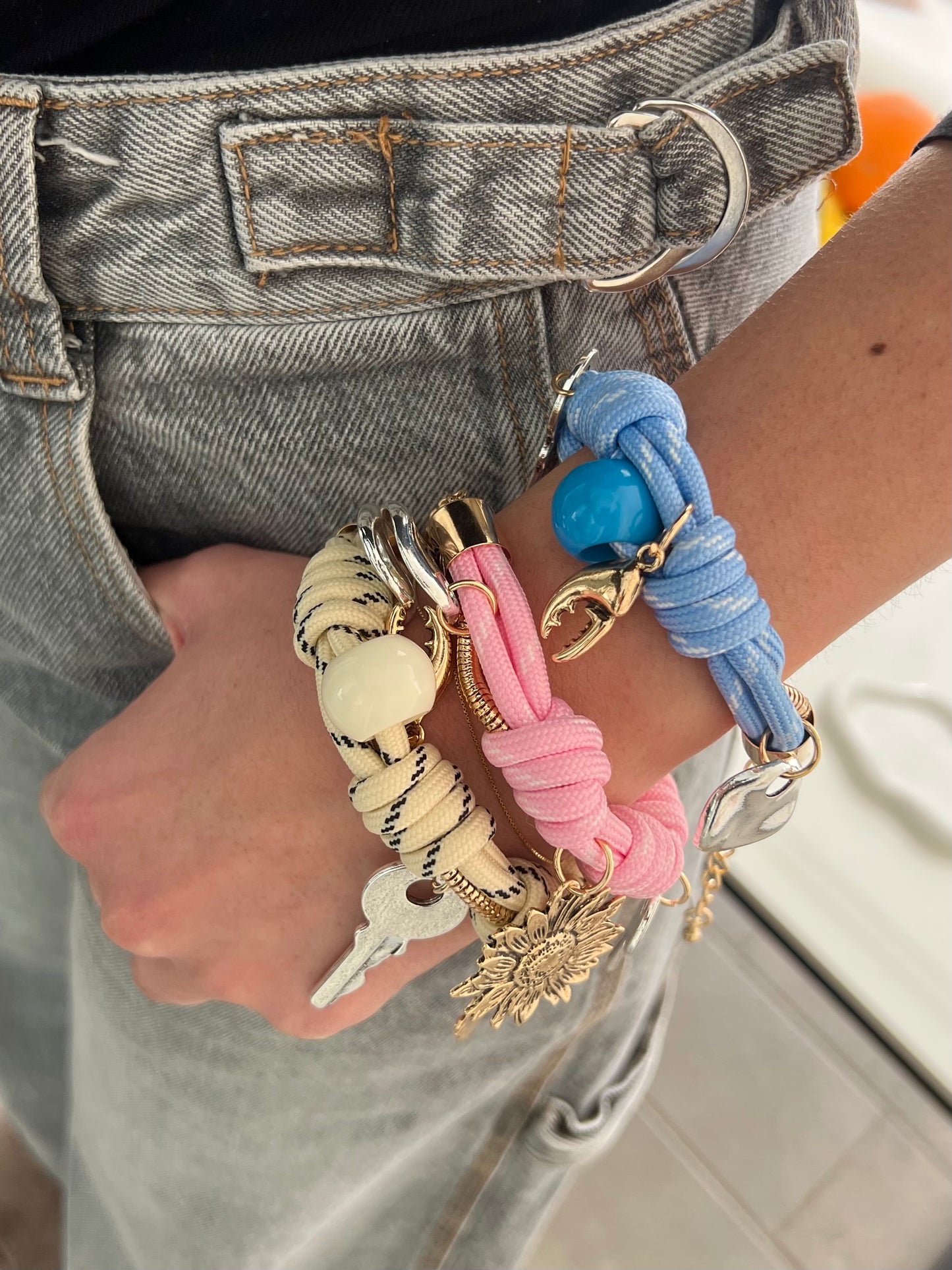 Bracciale Cordino Charms