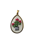Ciondolo “Vaso di fiori”
