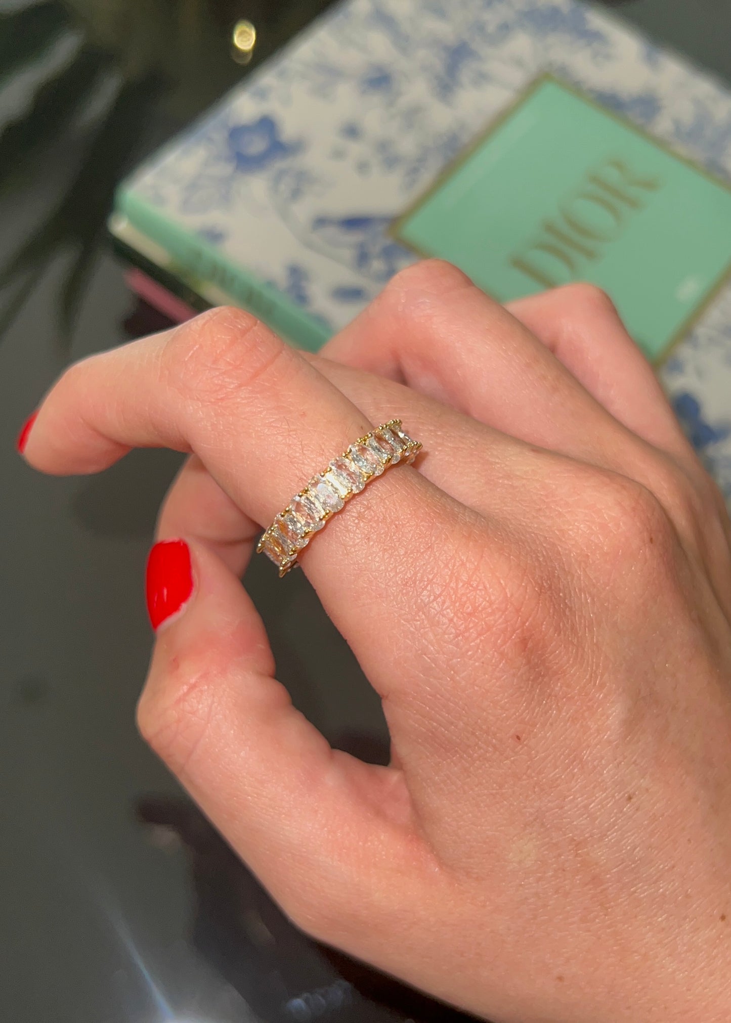 Anello Fedone Zirconia