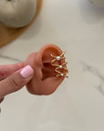 Earcuff Intreccio di Perle