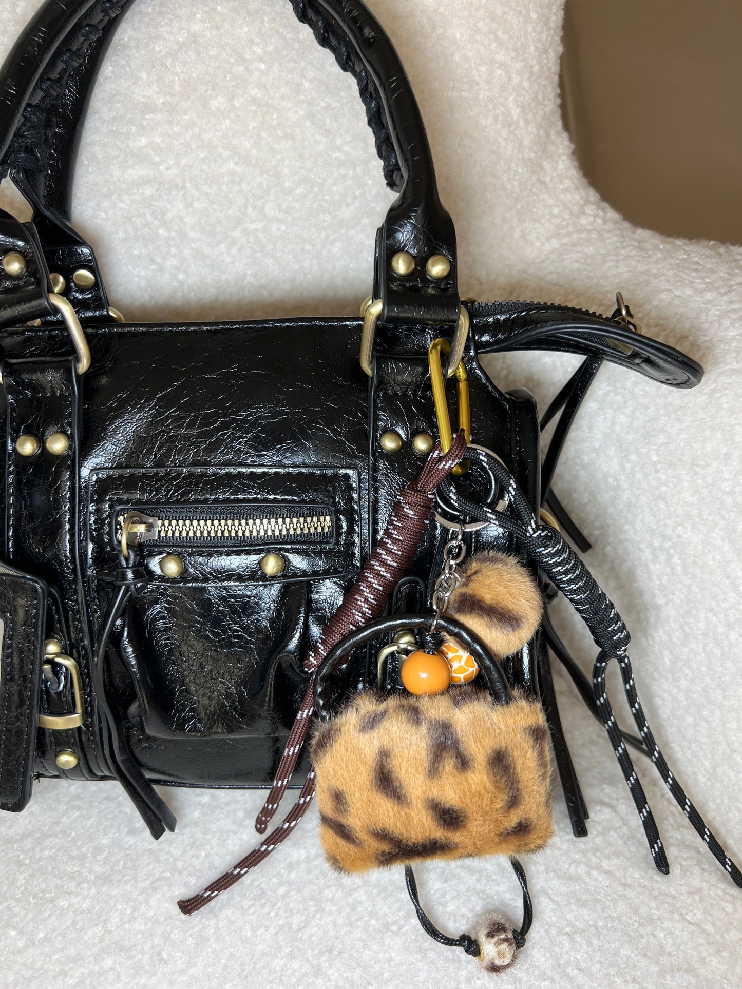 Borsa Mini Bale Nera
