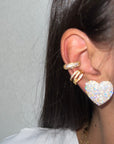 Orecchini Clip Cuore
