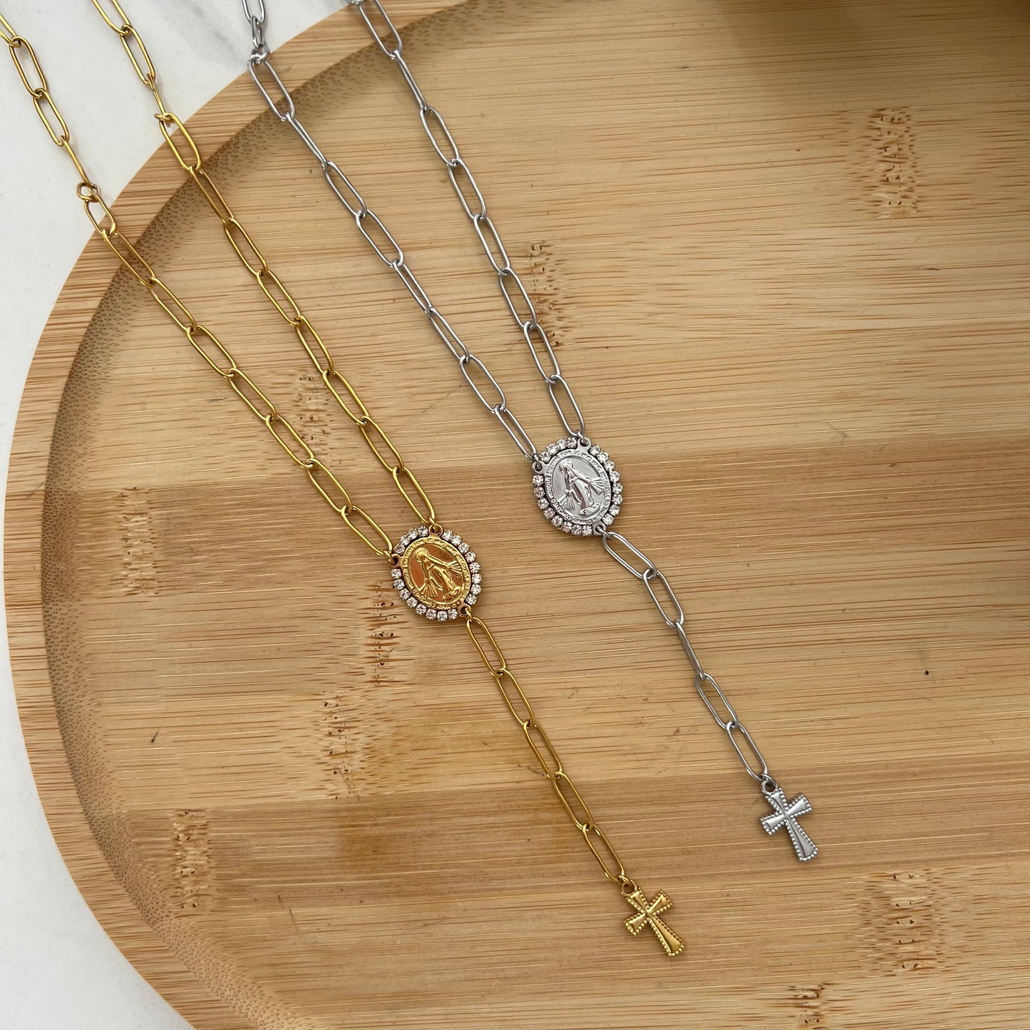 Collana Rosario Pavè