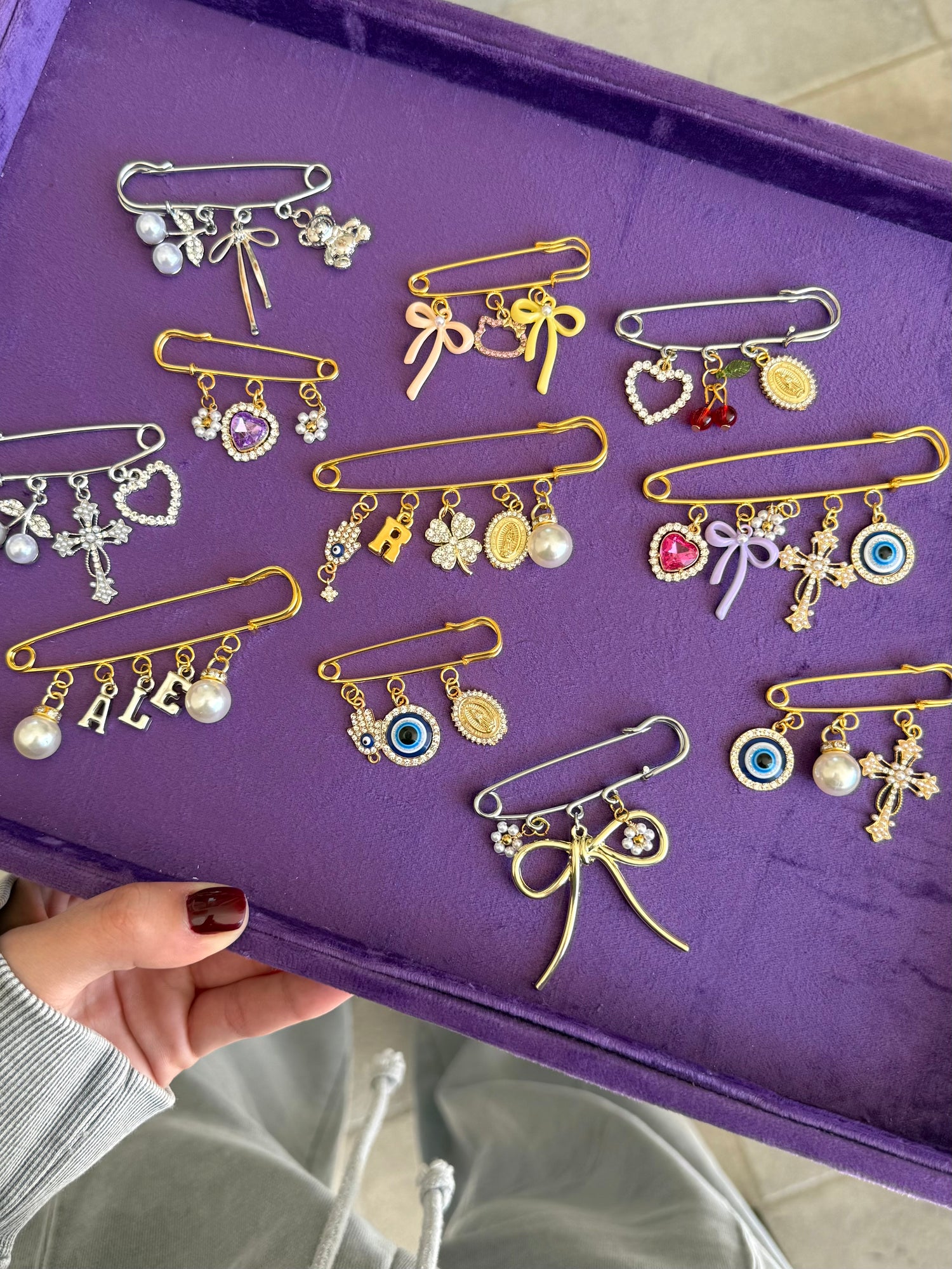 Personalizza la tua spilla