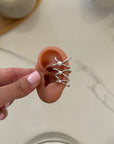 Earcuff Intreccio di Perle