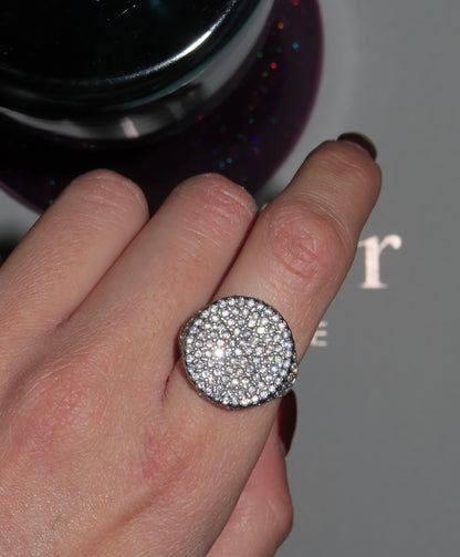 Anello da Indice Classic Pavè