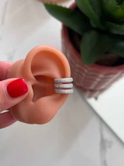 Earcuff Tris di Shine