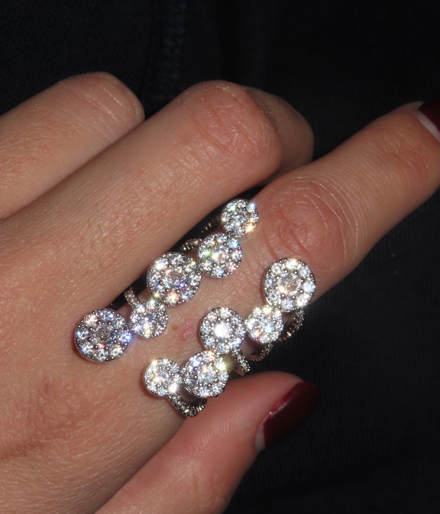 Anello Dischetti Shine