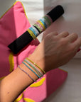 Set 5 Bracciali Colorati Slim