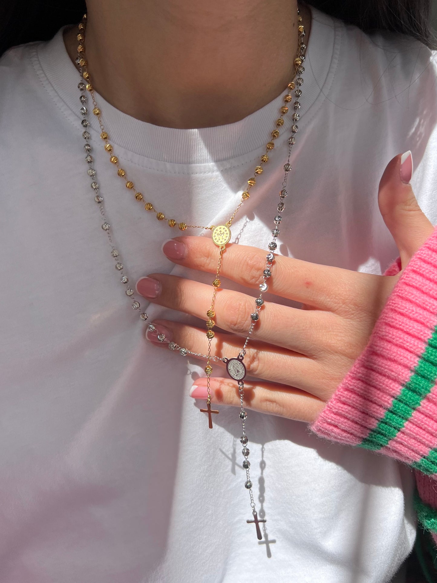 Collana Rosario Sfere