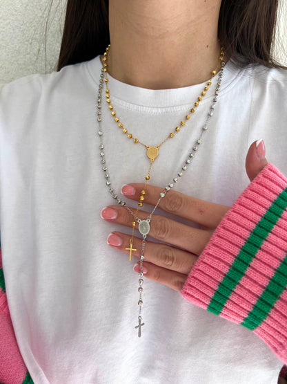 Collana Rosario Sfere