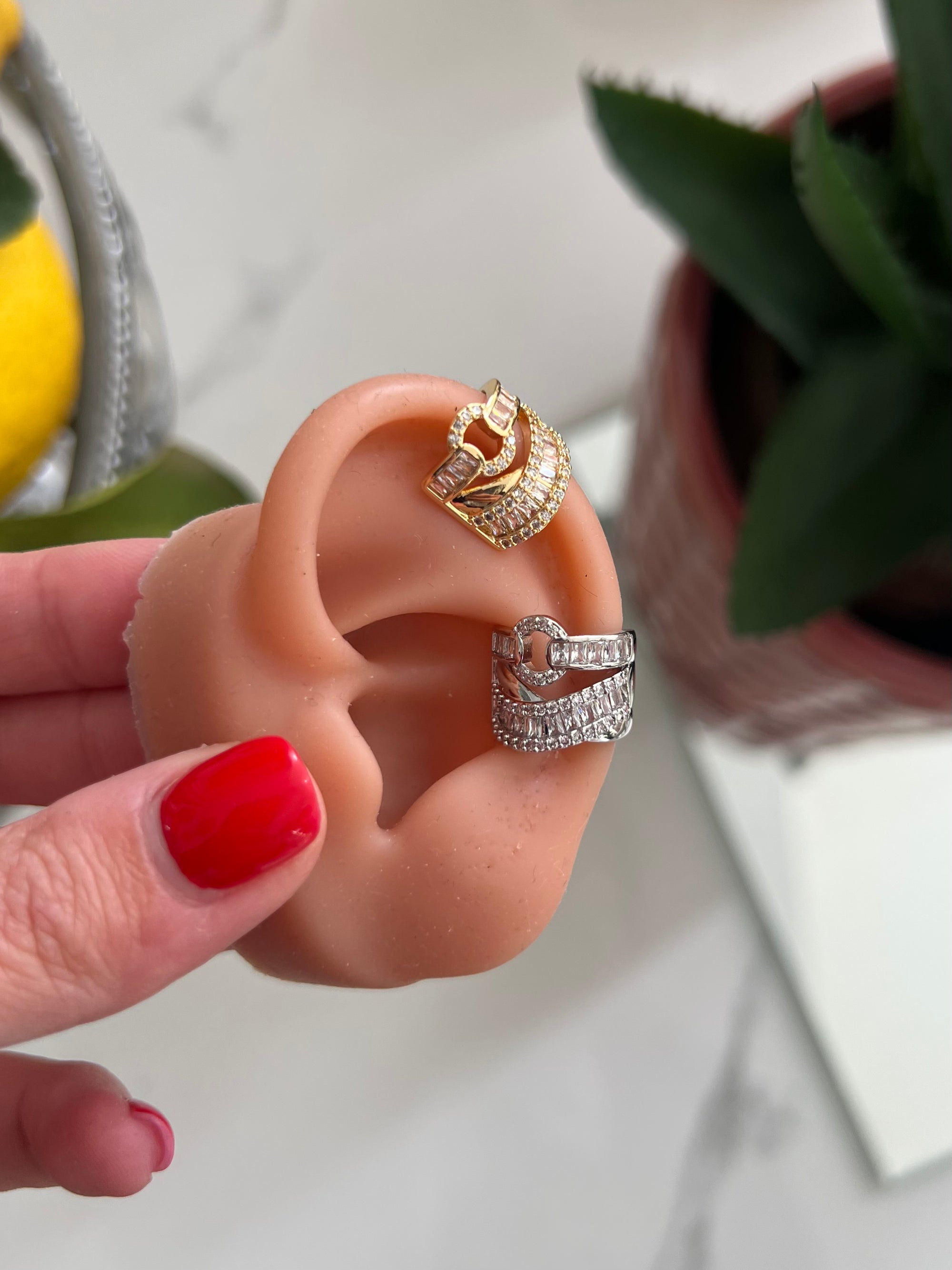 Earcuff Chain Baguette