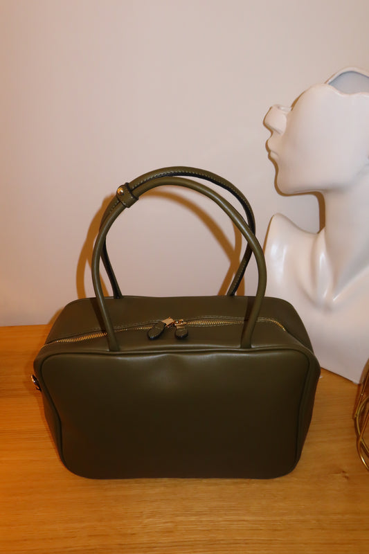 Borsa Miu L Verde Militare