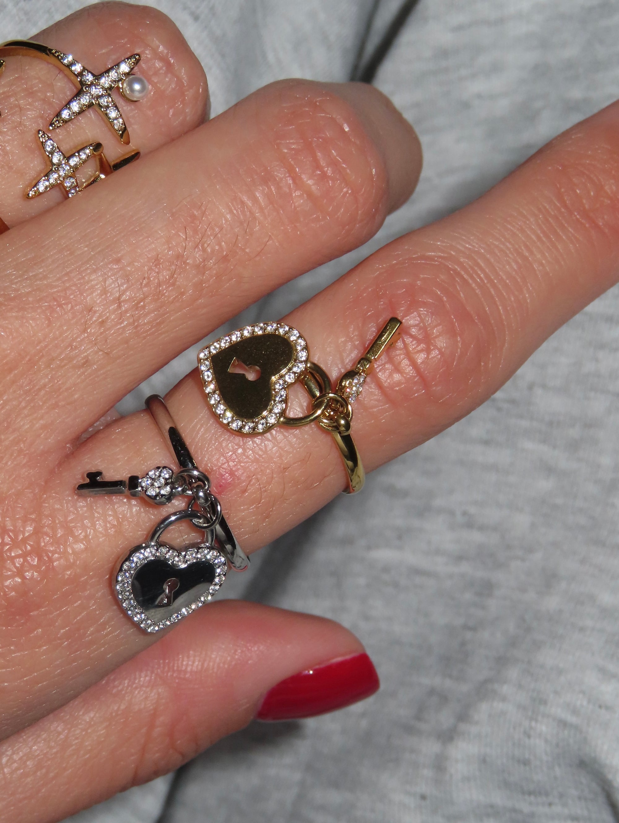 Anello Lucchetto d’Amore