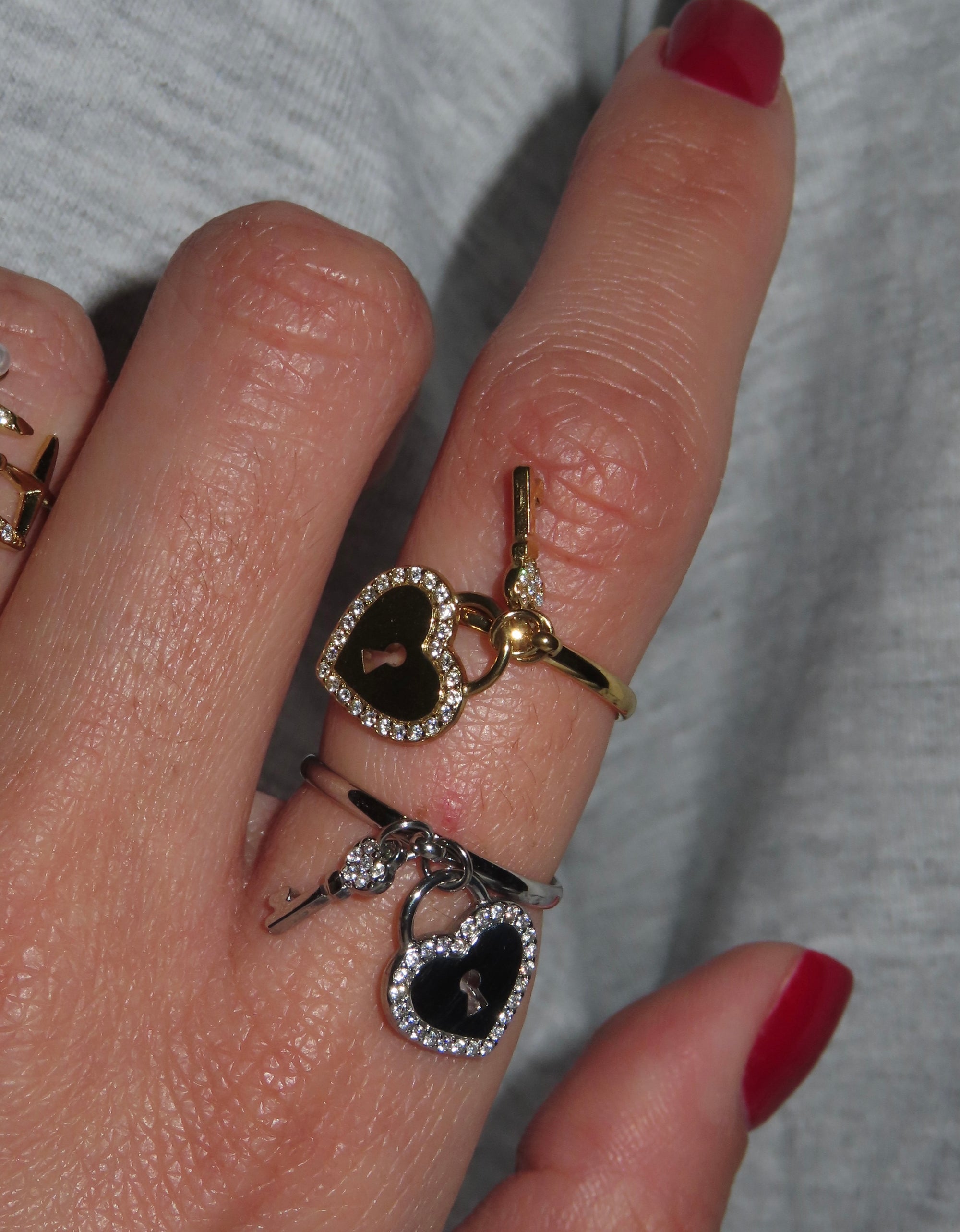 Anello Lucchetto d’Amore
