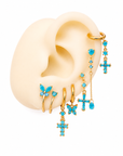Set Orecchini Butterfly Color