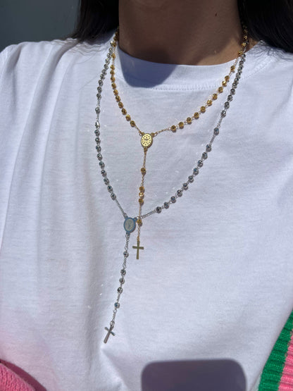 Collana Rosario Sfere