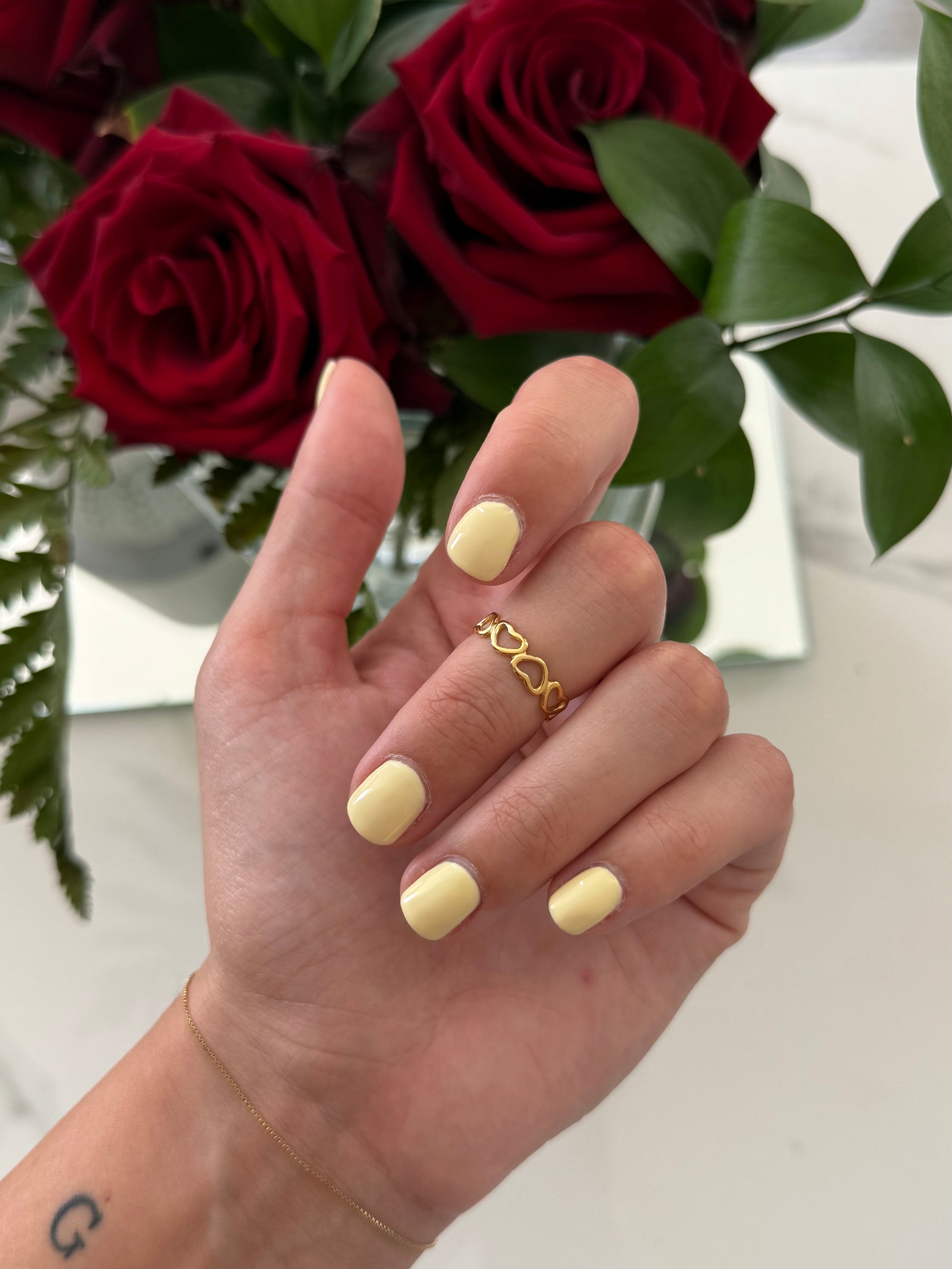 Anello Fedina di Cuori