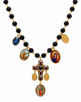 Collana Rosario Black