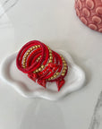 Bracciale Cuori Rosso