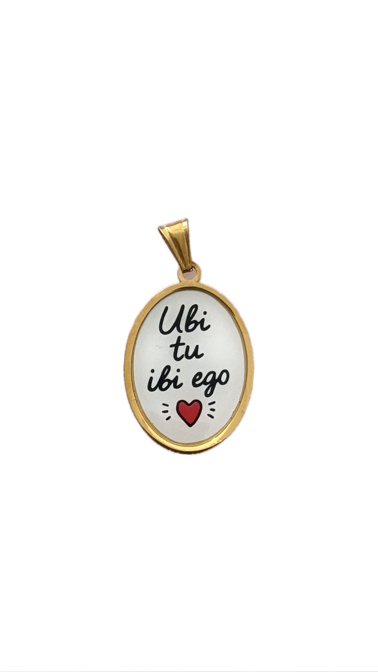 Ciondolo “Ubi tu Ibi ego”