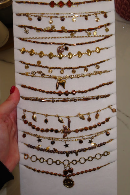 Collane corallini bronzo