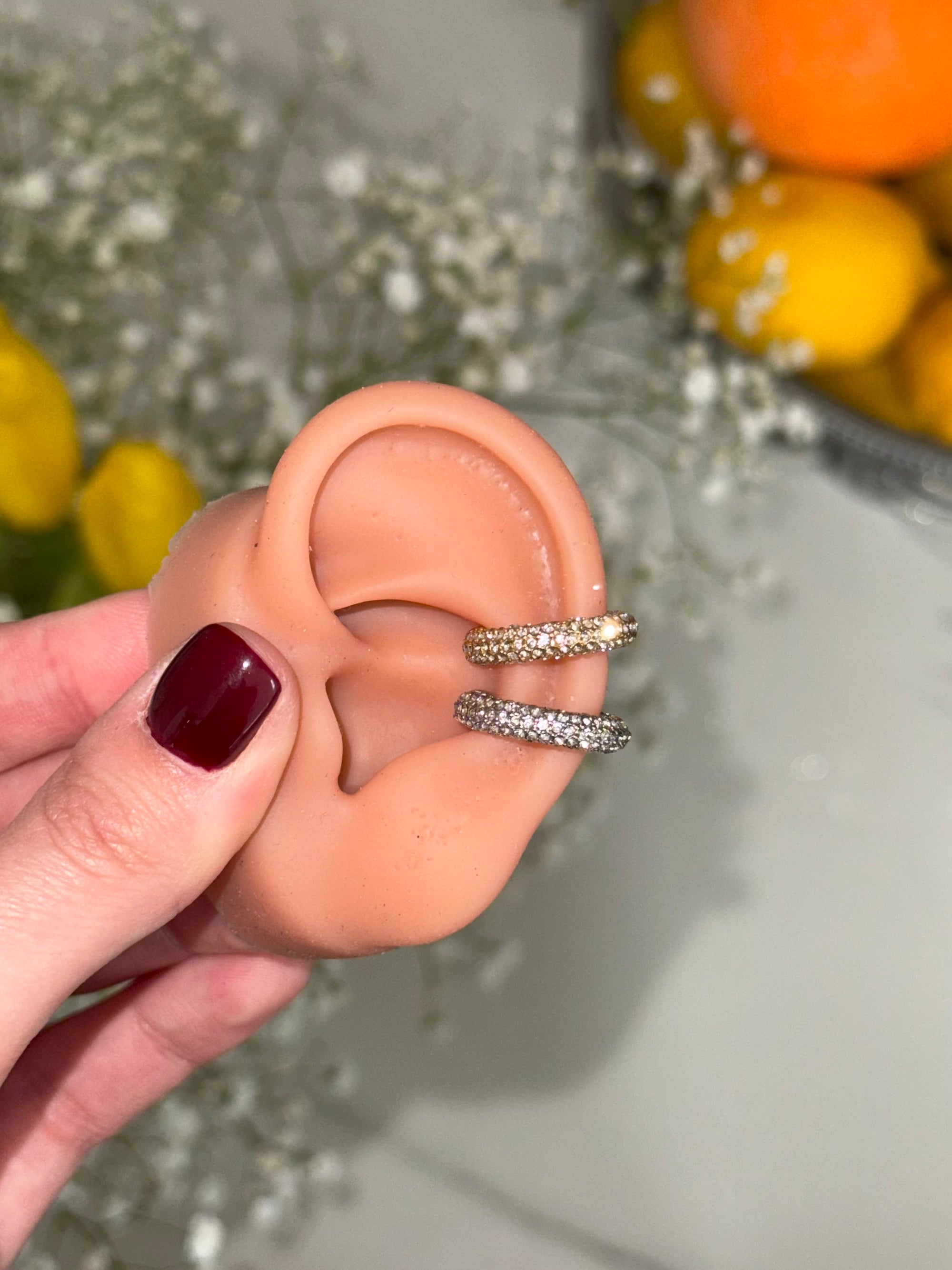 Earcuff Pavè Zirconia