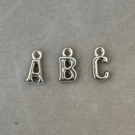Charm Lettera Silver