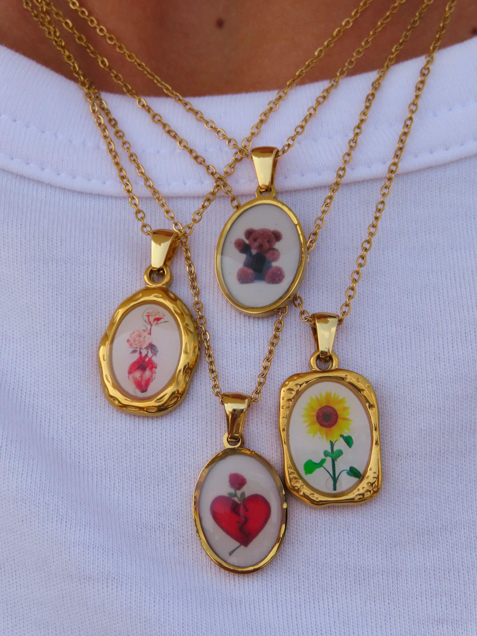 Collane Medaglietta Vintage