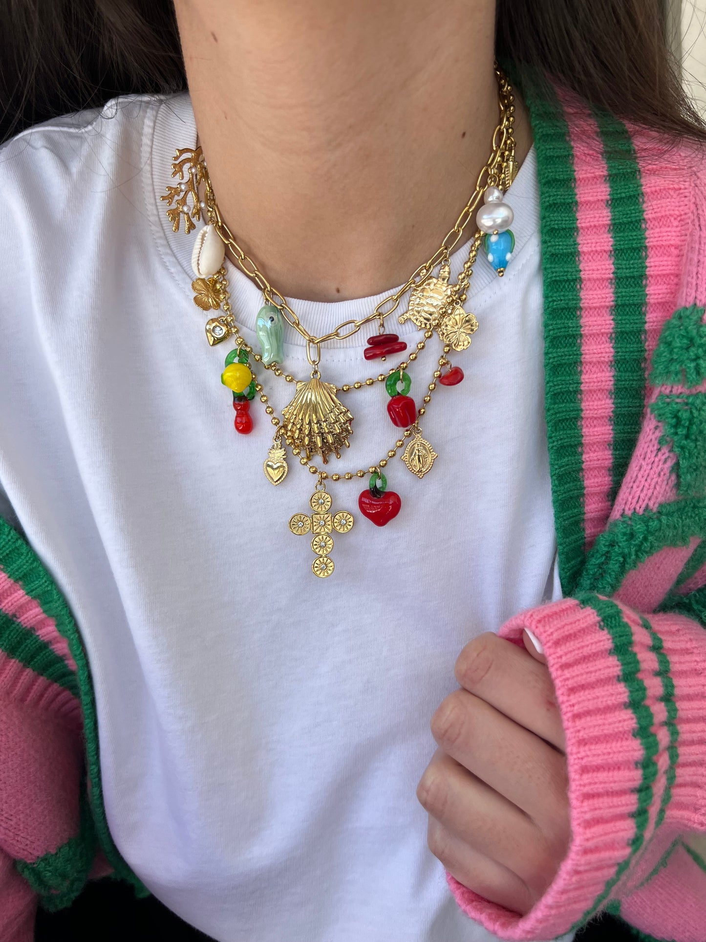 Collana Corallini Frutta