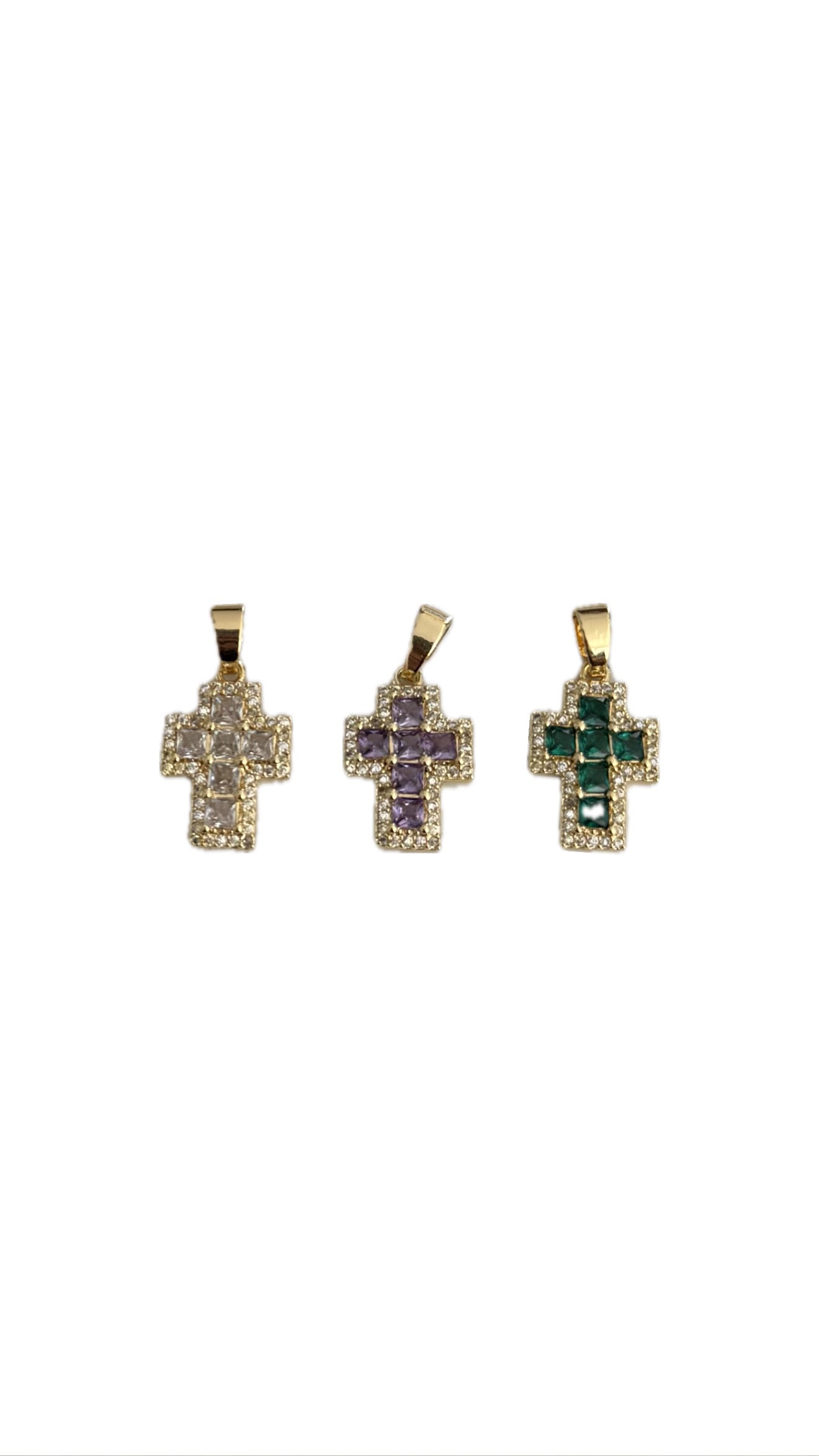 Ciondolo “Croce Strass”