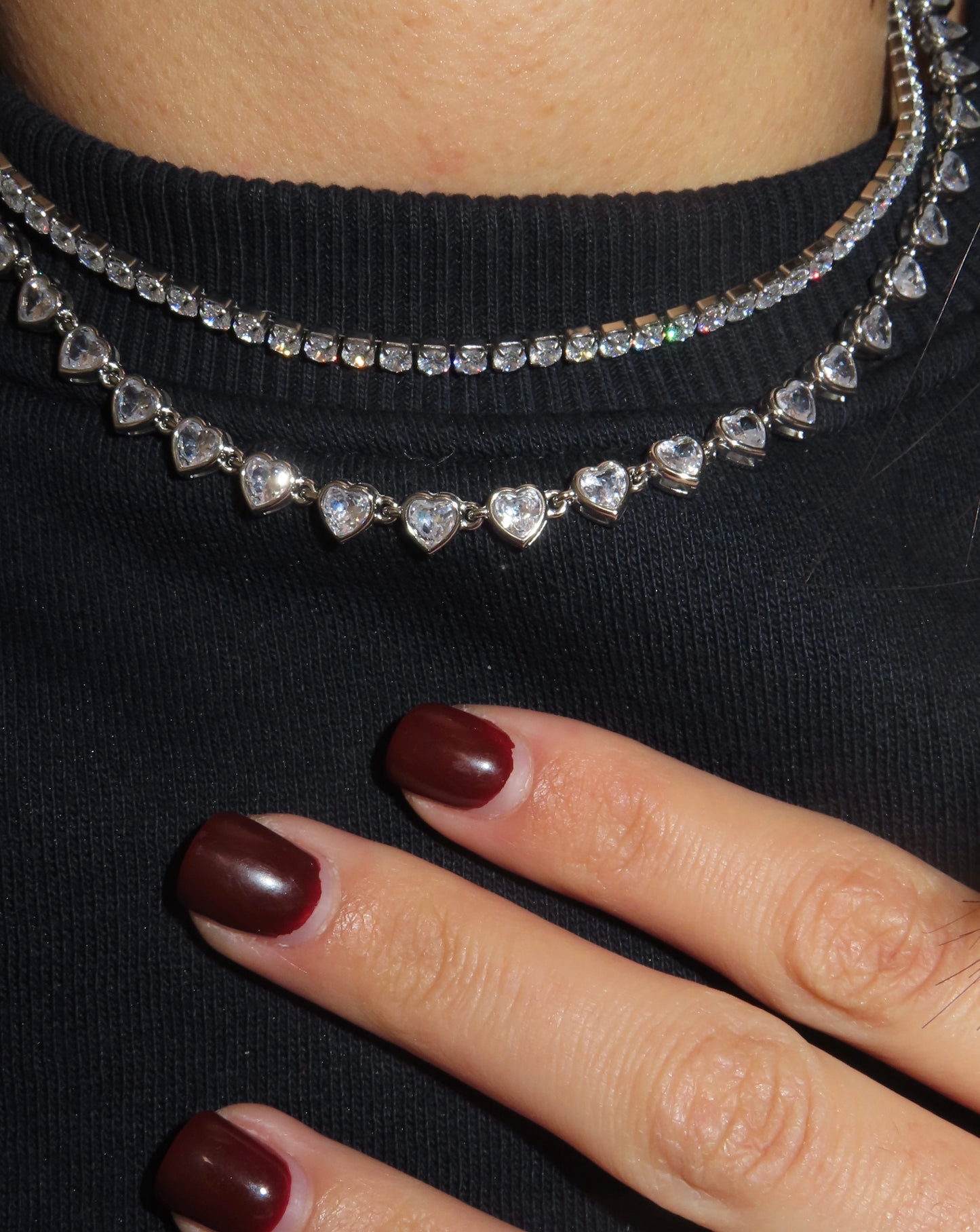 Collana Tennis Choker