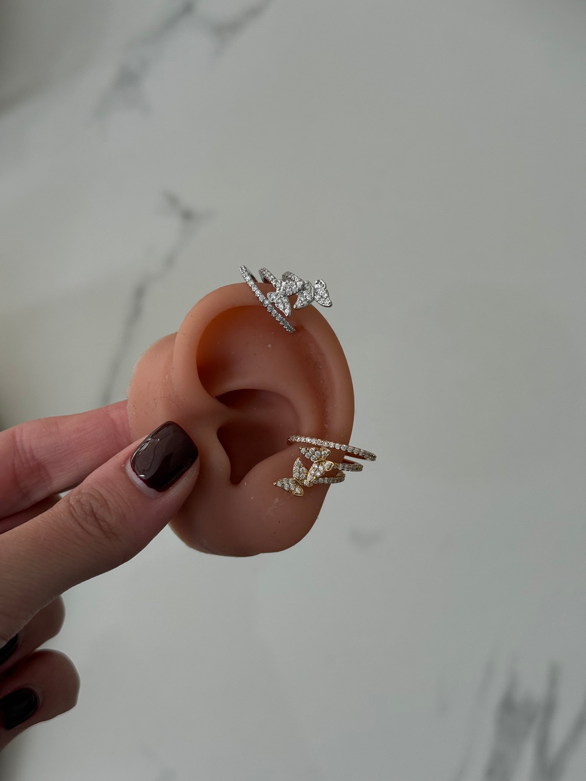 Earcuff Multi Butterfly