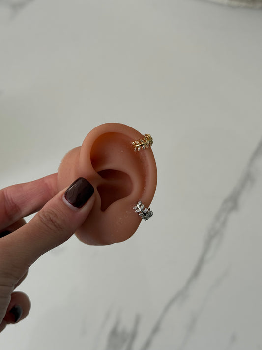 Lobetto Mini Hoop Alloro