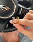 Anello Trio Strass