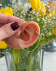 Lobetto Hoop Doppio con Catena
