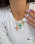 Collana Croce di Fiori
