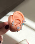 Lobetto Hoop Cuore Brillante