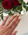Anello Fedina di Cuori