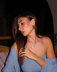 Collana Cuore Brillante