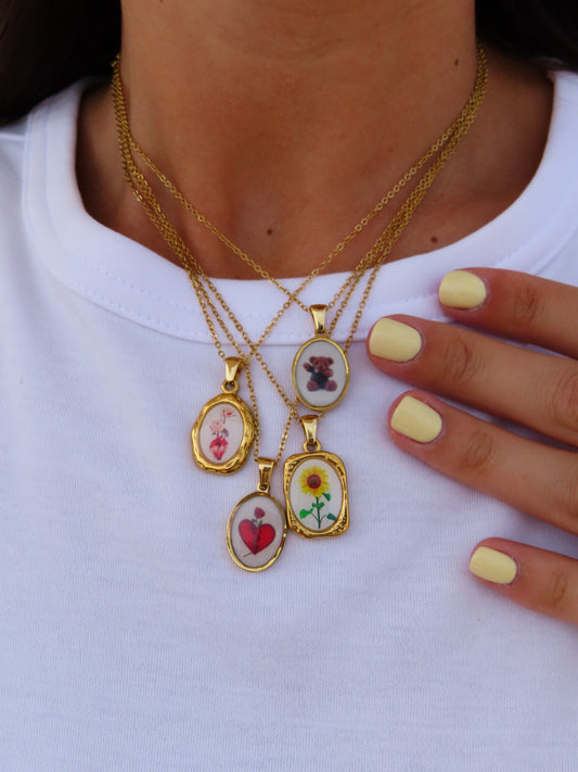 Collane Medaglietta Vintage