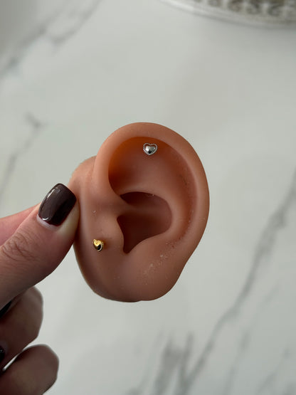 Orecchino Pearcing Cuore