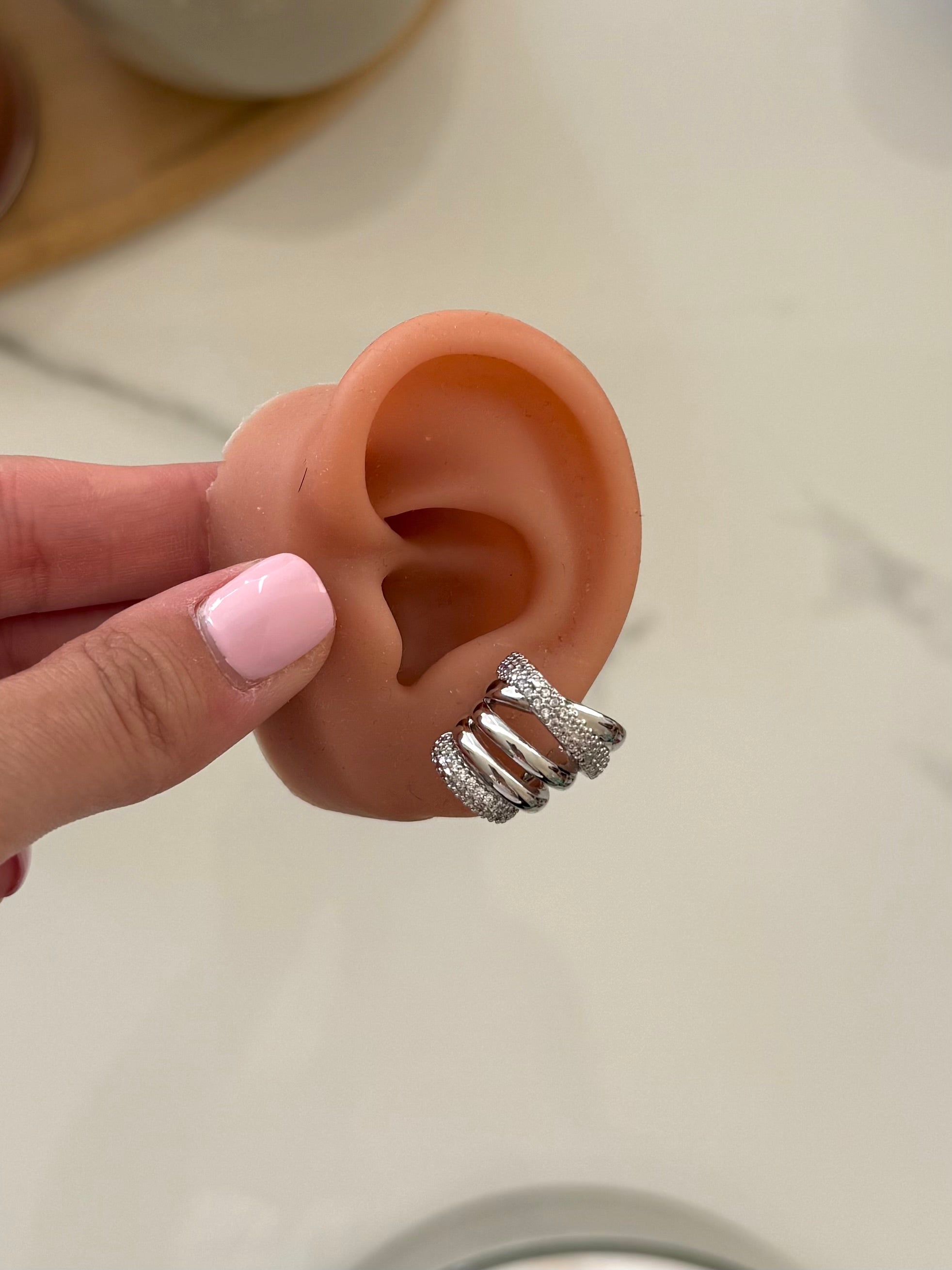 Orecchini Multi Hoop Shine